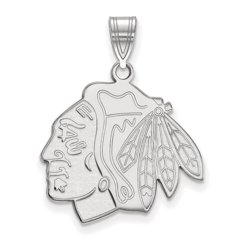 SS NHL Chicago Blackhawks Large Logo Pendant