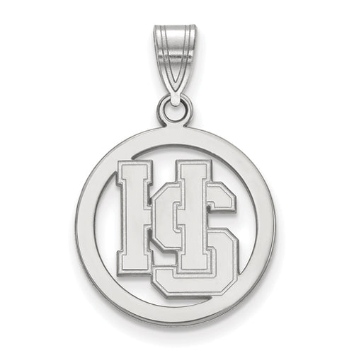 SS Hampden-Sydney College Small Pendant in Circle