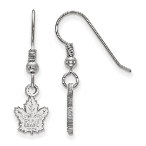 SS NHL Toronto Maple Leafs XS Dangle Earrings