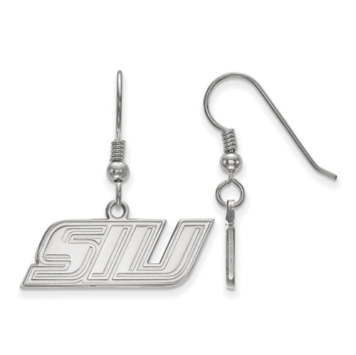 SS Southern Illinois U XS Dangle Earrings