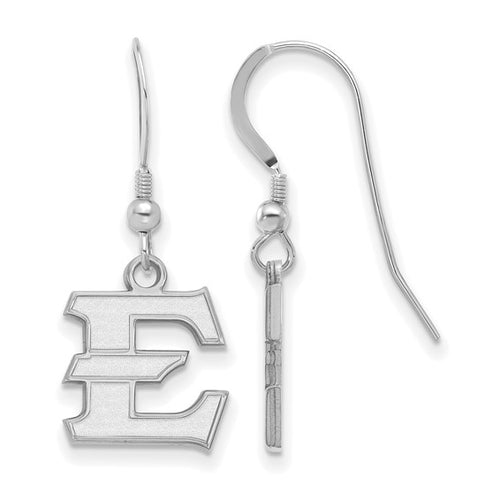 SS East Tennessee State University Letter E Dangle Wire Earrings