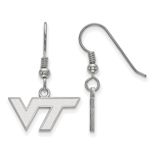 SS Virginia Tech XS VT Logo Dangle Earrings