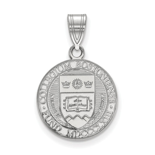 SS Boston College Medium Crest Pendant