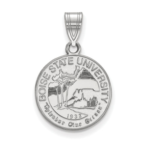 SS Boise State University Medium Crest Pendant