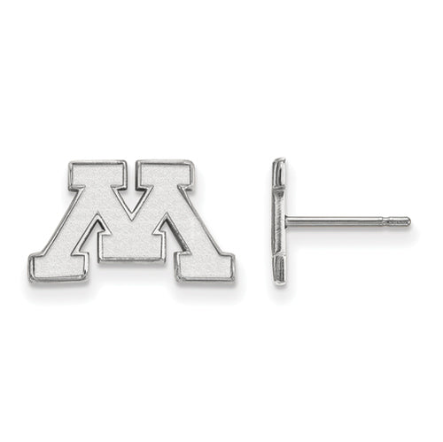 SS University of Minnesota XS Post Logo Earrings