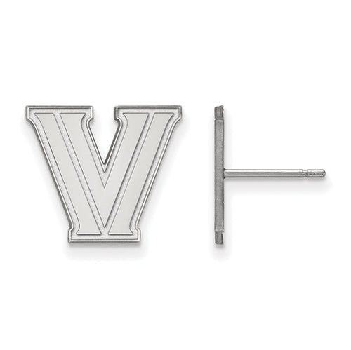 SS Villanova University Small Post Earrings