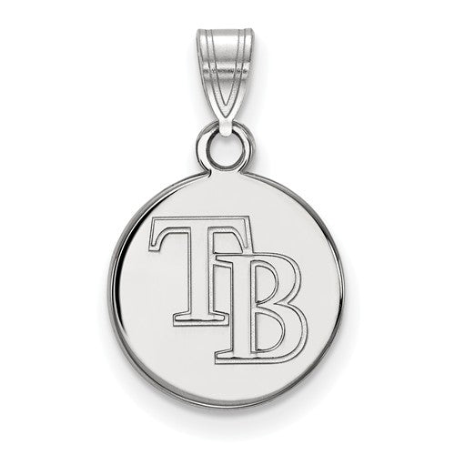 SS MLB  Tampa Bay Rays Small Disc Pendant