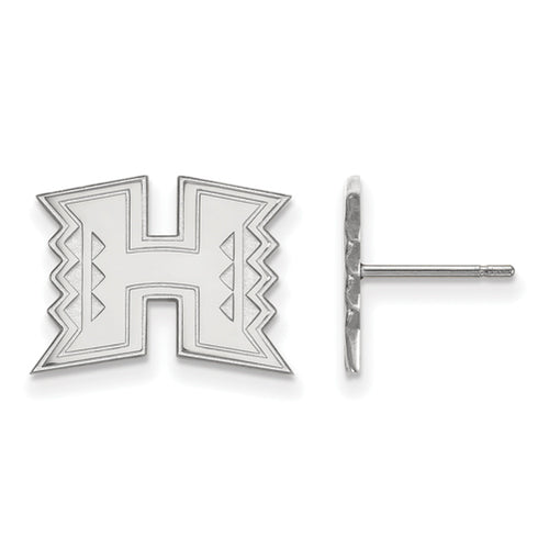 14kw The University of Hawaii Small Post Earrings