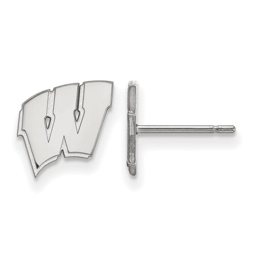 SS University of Wisconsin XS Badgers Post Earrings