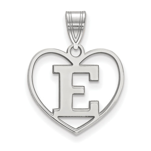 SS Eastern Michigan University Pendant in Heart