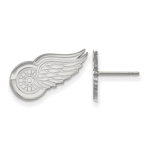 10kw NHL Detroit Red Wings Small Post Earrings