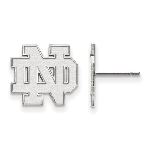 SS University of Notre Dame Small Post ND Earrings