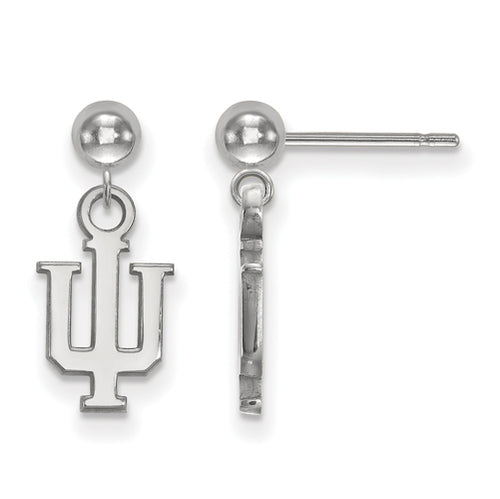 SS Indiana University Earrings Dangle Ball