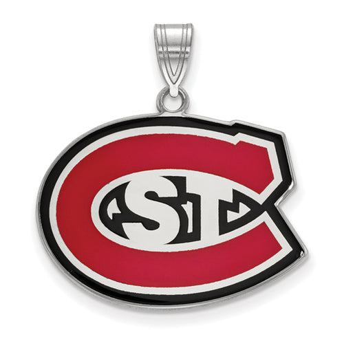 SS St. Cloud State Large Enamel Pendant