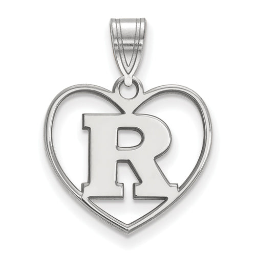 SS Rutgers Pendant in Heart