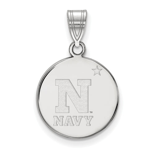 14kw Navy Medium Disc Pendant