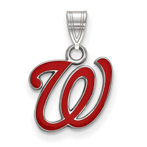 SS MLB  Washington Nationals Small Enamel Pendant