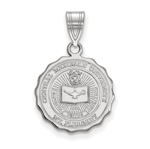 SS Central Michigan University Medium Crest Pendant