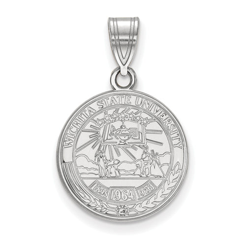 SS Wichita State University Medium Crest Pendant