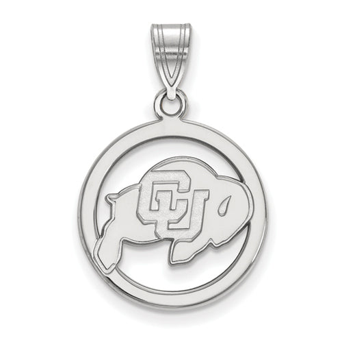 SS University of Colorado Medium Pendant in Circle