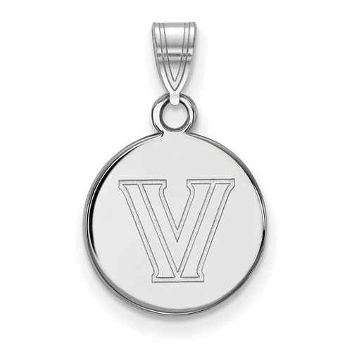 SS Villanova University Small Disc Pendant