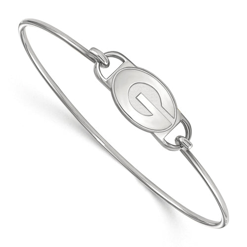 SS University of Georgia Small Ctr Wire Bangle