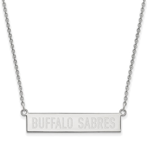 SS Buffalo Sabres Small Bar Necklace
