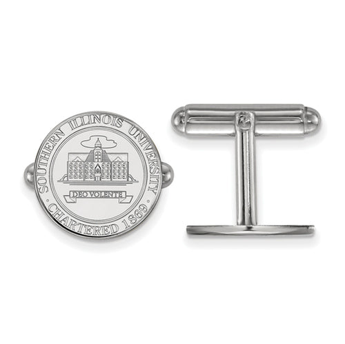 SS Southern Illinois U Crest Cuff Link