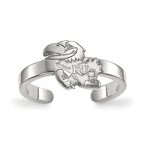 SS University of Kansas Toe Ring