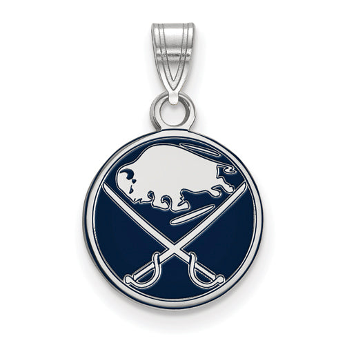 SS Buffalo Sabres Small Enamel Pendant