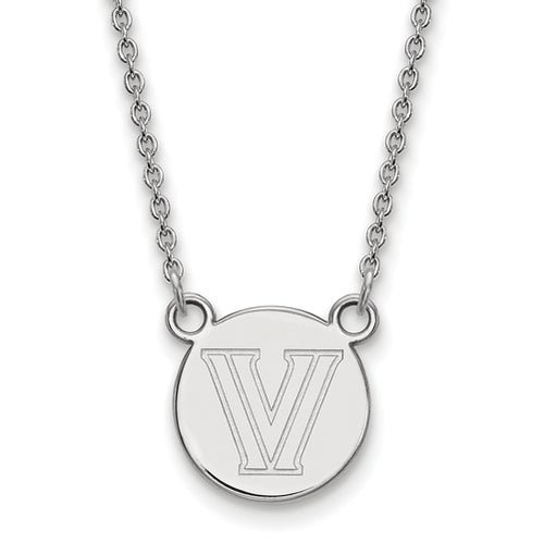 SS Villanova University Small Disc w/Necklace