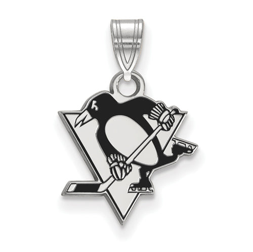 SS NHL Pittsburgh Penguins Small Enamel Pendant