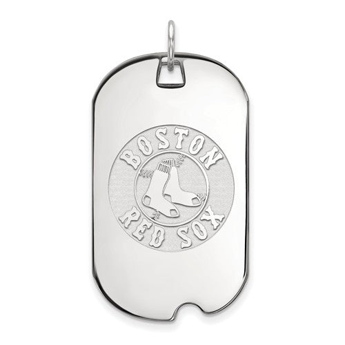 SS MLB  Boston Red Sox Large Dog Tag