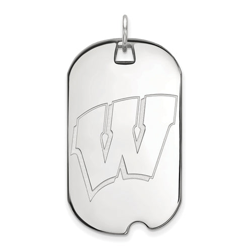 SS University of Wisconsin Large Badgers Dog Tag