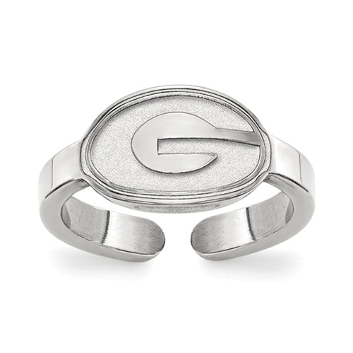 SS University of Georgia Toe Ring