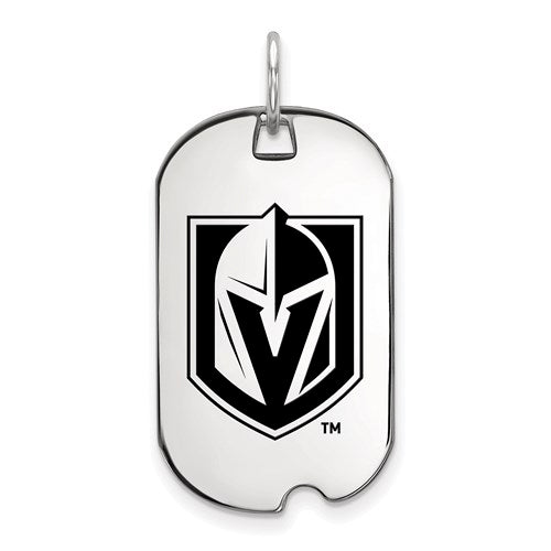 SS Vegas Golden Knights Small Dog Tag w/epoxy