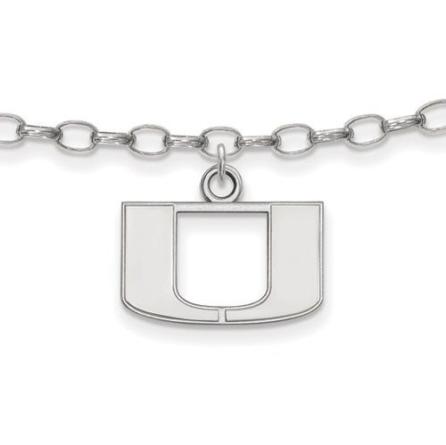 SS University of Miami Anklet