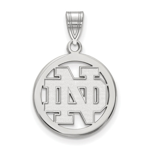 SS University of Notre Dame Sm Pendant in Circle