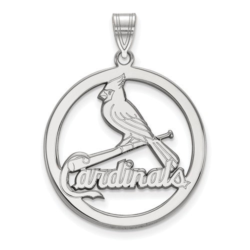 SS MLB  St. Louis Cardinals XL Pendant in Circle