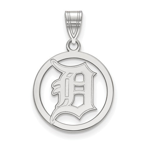 SS MLB  Detroit Tigers Small Pendantant in Circle