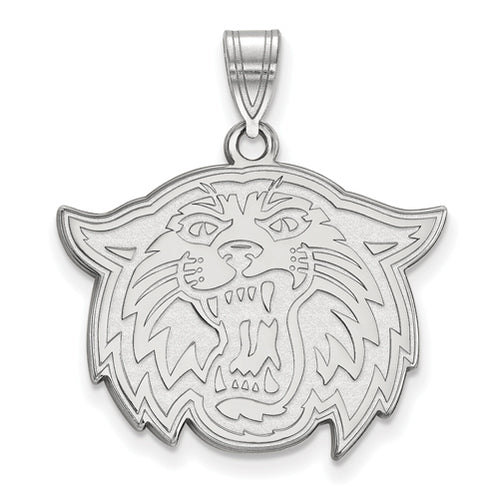 SS Villanova University Large Wildcat Pendant