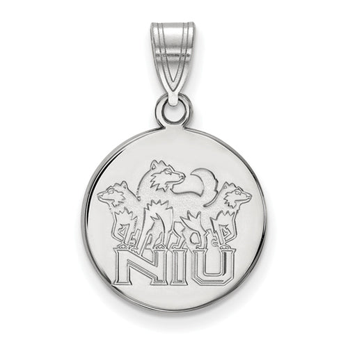 SS Northern Illinois U Medium Huskies NIU Disc Pendant