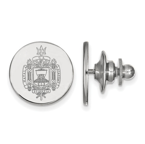 SS Navy Crest Lapel Pin