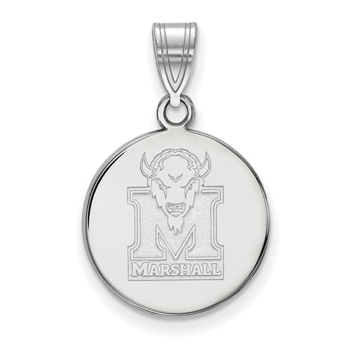 SS Marshall University Medium Thundering Herd Disc Pendant