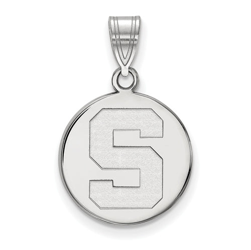 SS Michigan State University Medium Disc Spartans Pendant