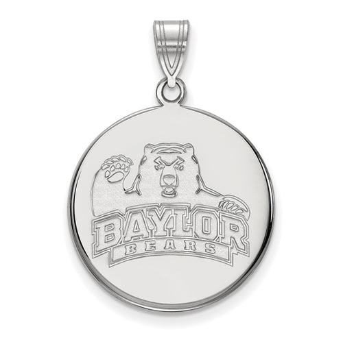 SS Baylor University Large Baylor Head Disc Pendant