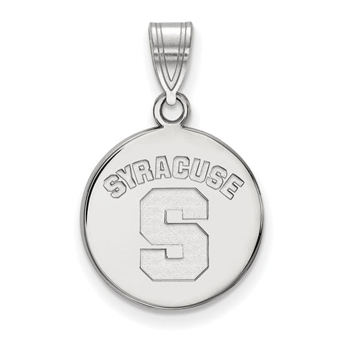 SS Syracuse University Medium Disc Pendant