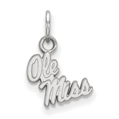 10kw University  of Mississippi XS Script Ole Miss Pendant