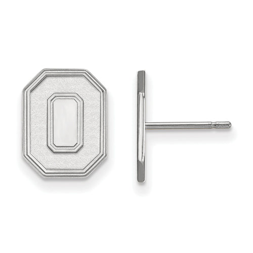 SS Ohio State U Small Athletic "O" Post Earrings