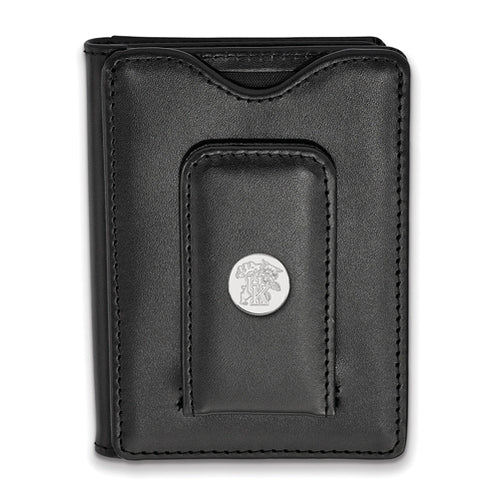 SS University of Kentucky Black Leather Wildcat Wallet